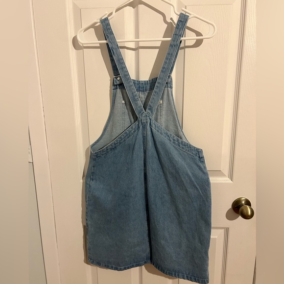 Denim overall dress - Picture 3 of 5